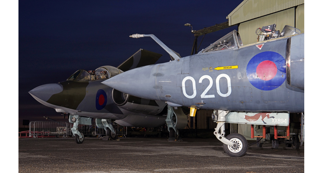 F_Airfix_and_Corgi_Aerodrome_start_2026_by_attending_the_Buccaneer_Aviation_Group_night_photography_event_at_Cotswold_Airport_with_Buccaneer_S2B_XX894_and_XW544.jpg