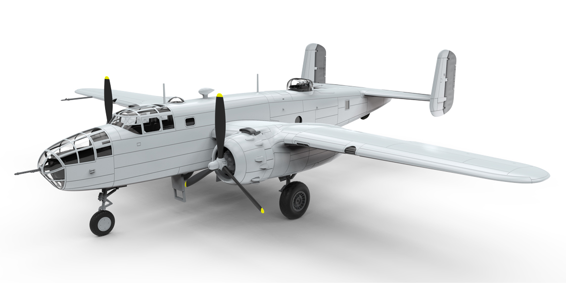 C_Latest_Airfix_North_American_B25_Mitchell_model_kit_release_marks_desert_air_war_and_Soviet_Air_Force_aircraft_from_WWII.jpg