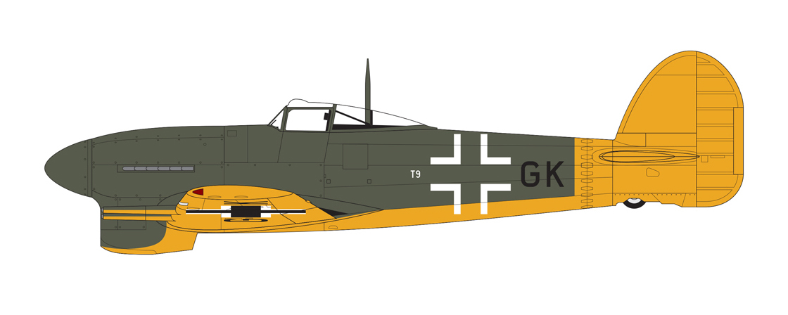 N_Airfix_Hawker_Typhoon_1B_model_kit_in_captured_Luftwaffe_markings_Zirkus_Rosarius.jpg