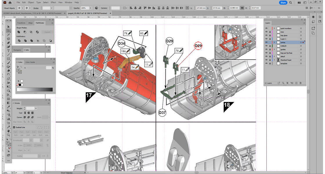 J_Airfix_illustrato_Richard_Petts_guides_Workbench_readers_through_the_process_of_producing_the_iconic_instruction_sheet_for_the_new_Airfix_Supermarine_Spitfire_kit.jpg