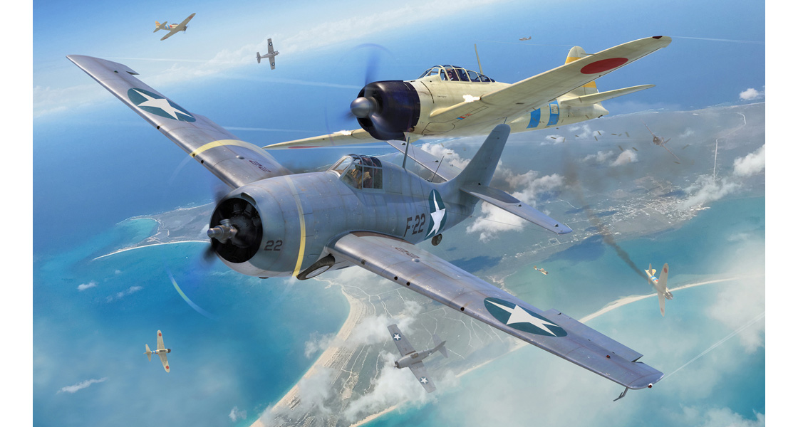 H_Airfix_Dogfight_Doubles_kits_includes_a_Battle_of_Midway_Grumman_Wildcat_and_Mitsubishi_Zero_scale_model_kit.jpg