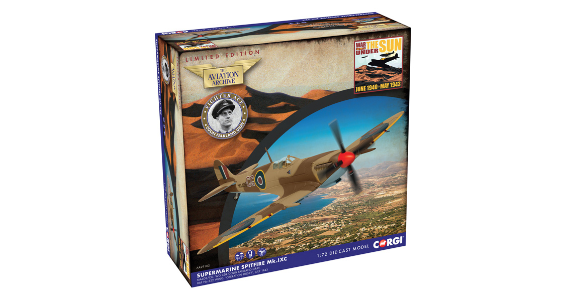H_The_Corgi_Aviation_Archive_range_welcomes_two_new_aeroplane_models_to_commemorate_the_80th_Anniversary_of_Operation_Husky_RAF_Spitfire_IX_Colin_Falkland_Gray.jpg