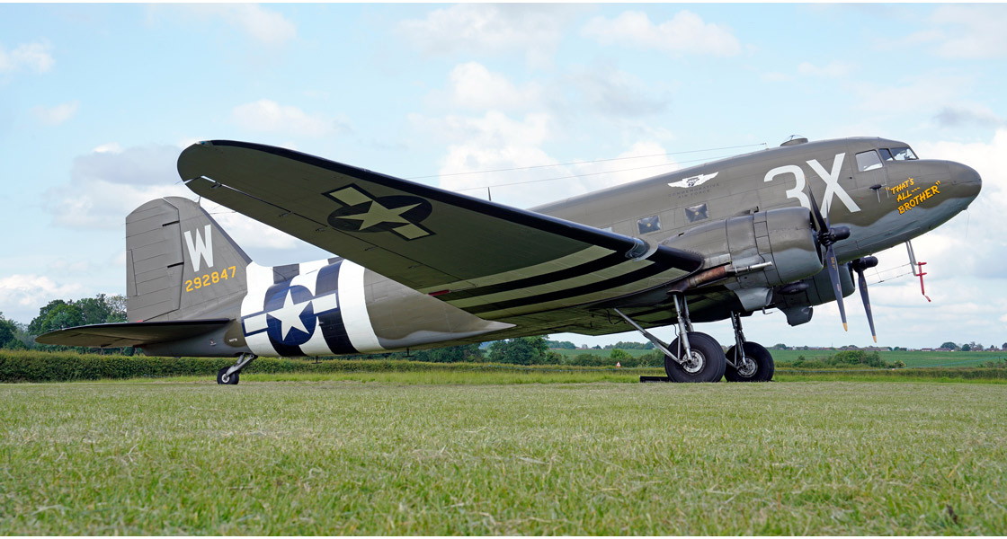 E_Airfix_and_Corgi_Aerodrome_reports_from_the_2024_D_Day_Squadrons_visit_to_Old_Warden_and_the_Shuttleworth_Collections_D_Day_weekend_event_Thats_All_Brother_Douglas_C-47_Skytrain.jpg