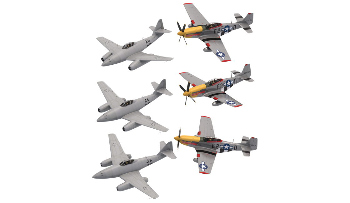 ZJ_Airfix_Dogfight_Doubles_P51D_Mustang_and_Messerschmitt_Me262_model_kit_on_the_Airfix_Workbench_blog.jpg