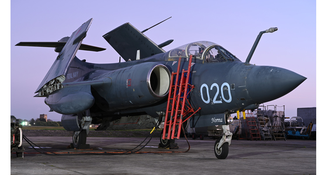 R_The_Buccaneer_Aviation_Group_Blackburn_Buccaneer_nightshoot_event_at_Cotswold_Airport_on_the_Airfix_and_Corgi_Aerodrome_blog.jpg