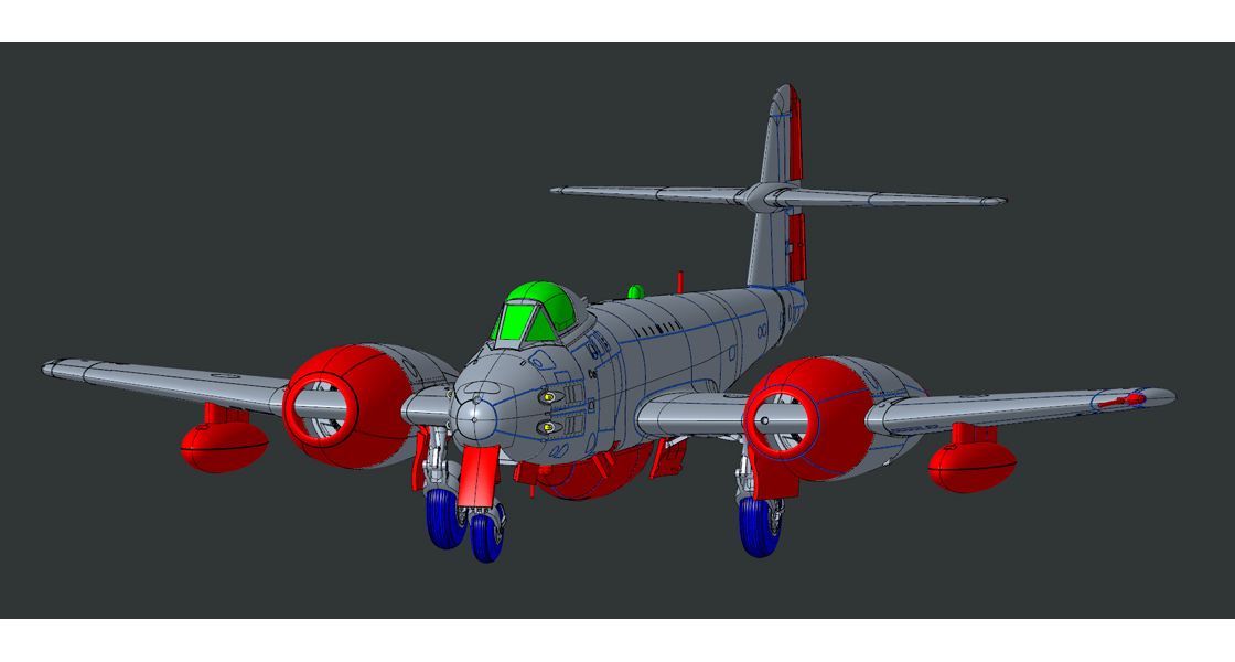 B_New_Airfix_Gloster_Meteor_F8_model_kit_part_frame_exclusives_on_the_weekly_Airfix_Workbench_update_blog.jpg