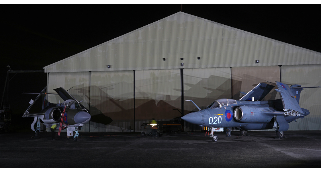 V_Airfix_and_Corgi_Aerodrome_start_2026_by_attending_the_Buccaneer_Aviation_Group_night_photography_event_at_Cotswold_Airport_with_Buccaneer_S2B_XX894_and_XW544.jpg