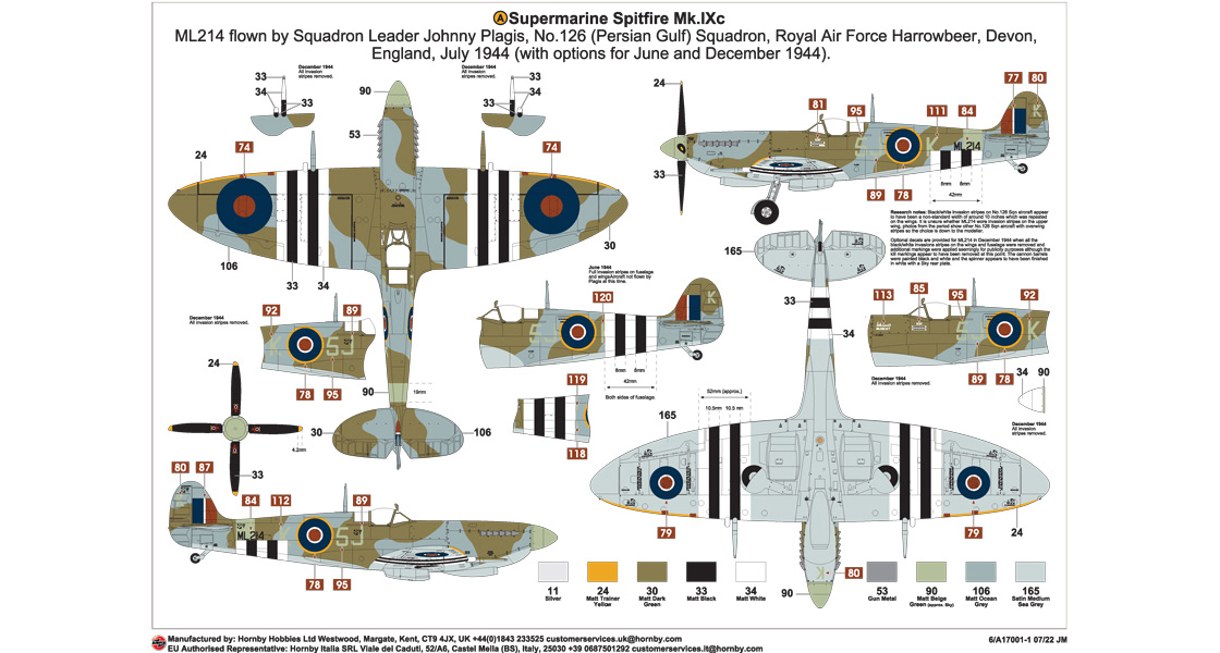 E_New_Airfix_Supermarine_Spitfire_MkIX_model_kit_advances_to_scheme_option_stage_Johnnie_Johnson.jpg