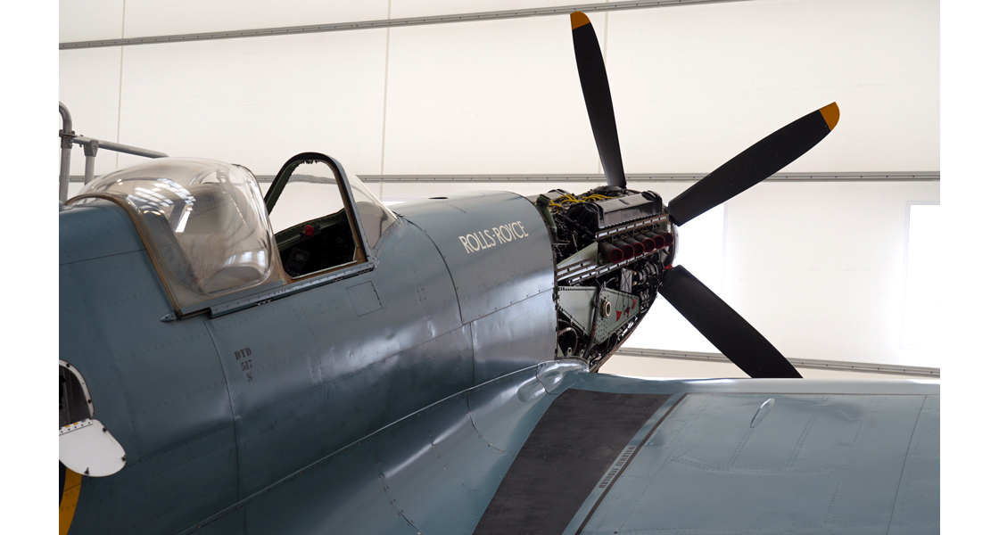 R_Airfix_and_Corgi_Aerodrome_visits_the_Rolls_Royce_Heritage_Flight_Hangar_Supermarine_Spitfire_PR_XIX_PS853.jpg