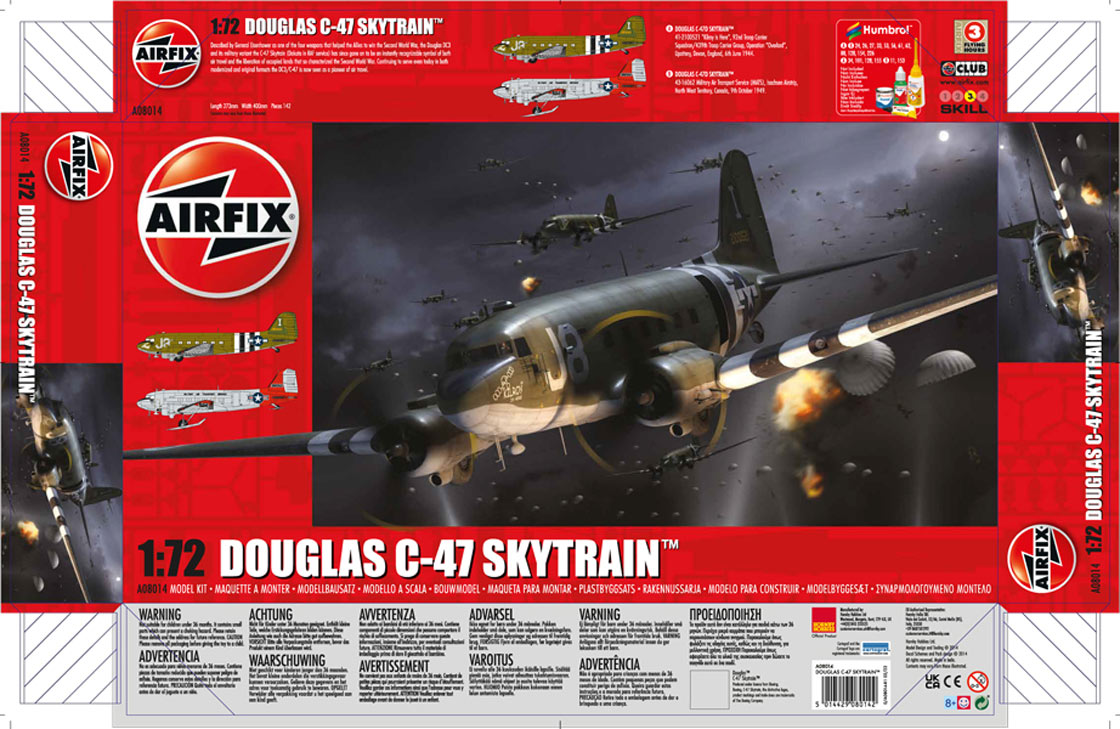 W_Airfix_and_the_aeroplane_that_launched_D_Day_the_magnificent_Douglas_C47A_Skytrain_in_model_kit_form.jpg