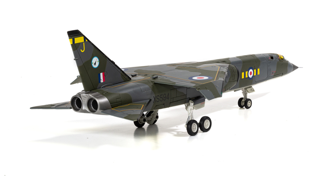 J_Corgi_make_a_model_announcement_at_RIAT_2024_with_the_new_BAC_TSR2_What_If_scale_diecast_model_in_RAF_camouflage_and_markings.jpg