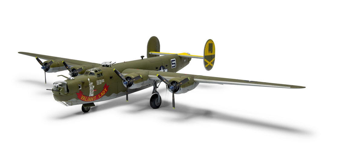 K_Consolidated_B24H_Liberator_scale_model_kit_from_Airfix_is_about_to_take_flight_Masters_of_the_Air_tribute.jpg
