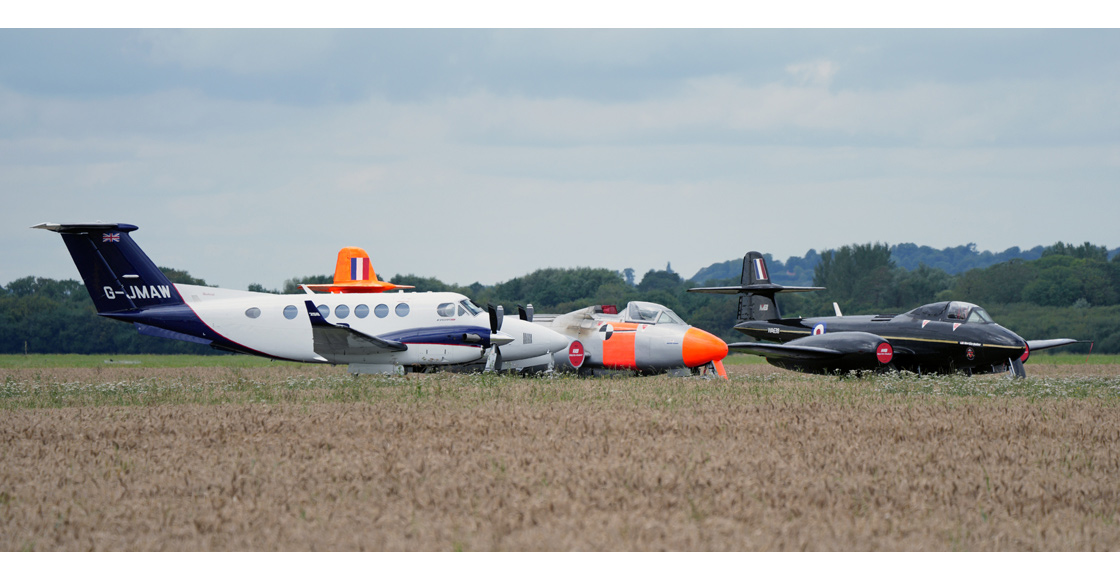 C_Airfix_and_Corgi_Aerodrome_blog_visits_Martin_Bakers_Chalgrove_airfield_to_photograph_their_historic_Gloster_Meteor_ejector_seat_test_aircraft_oldest_military_jets_in_operation_WA638_and_WL419.jpg