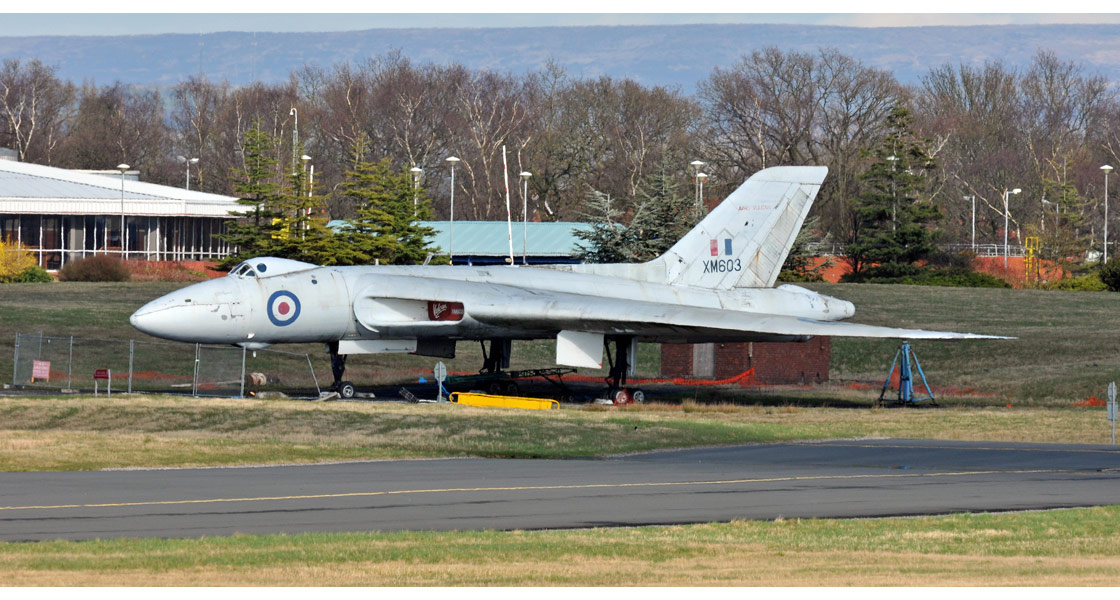 E_Avro_aviation_heritage_on_display_at_the_Vulcan_XM603_night_photography_event_reviewed_on_the_Airfix_and_Corgi_Aerodrome_blog.jpg