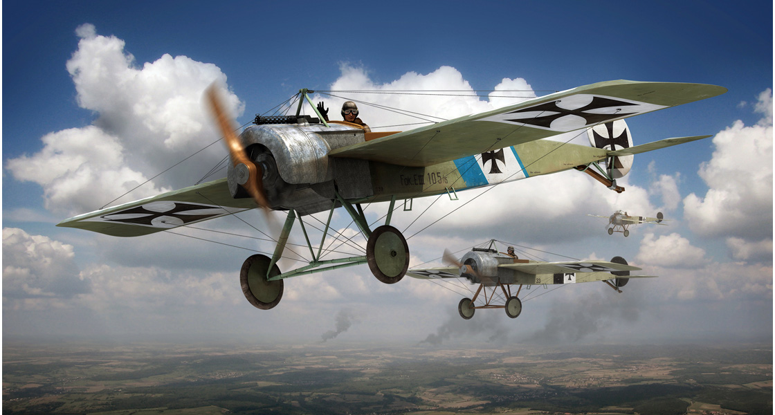 K_A_Great_War_aviation_Trio_of_model_kits_is_about_to_join_the_2025_Airfix_range_Fokker_Eindecker.jpg