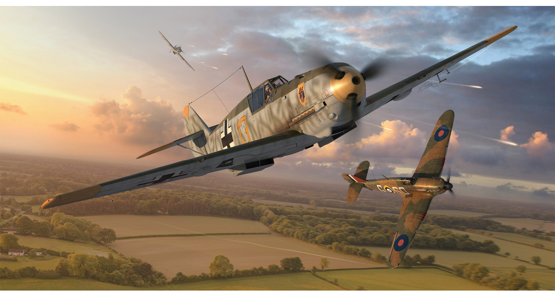 C_Latest_Airfix_Messerschmitt_Bf109E_model_kit_release_marks_a_Pik_As_fighter_lost_near_RAF_Manston_at_the_height_of_the_Battle_of_Britain.jpg